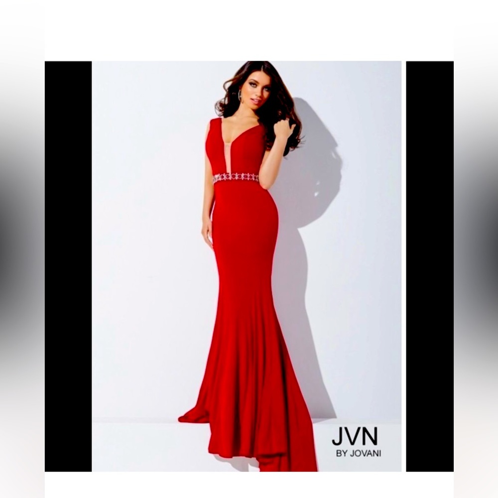 Jovani Red Crystal dress!!